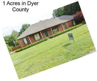 1 Acres in Dyer County