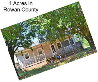 1 Acres in Rowan County