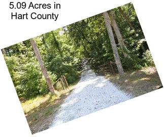 5.09 Acres in Hart County