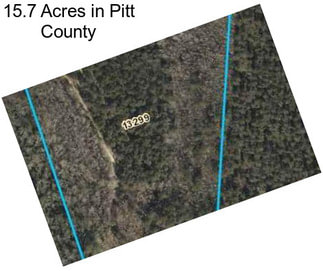 15.7 Acres in Pitt County