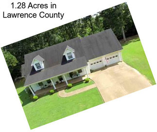 1.28 Acres in Lawrence County