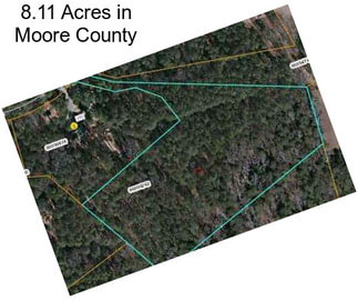 8.11 Acres in Moore County