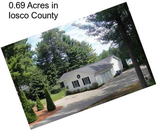 0.69 Acres in Iosco County