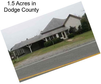1.5 Acres in Dodge County