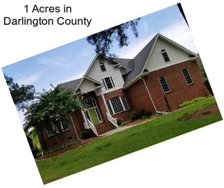 1 Acres in Darlington County