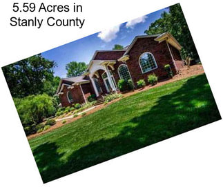 5.59 Acres in Stanly County