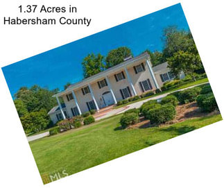 1.37 Acres in Habersham County