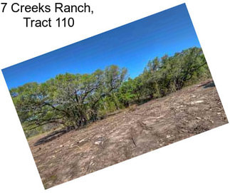 7 Creeks Ranch,  Tract 110
