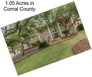 1.05 Acres in Comal County