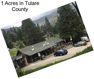 1 Acres in Tulare County