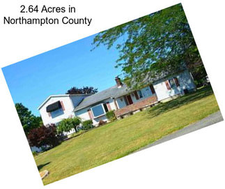 2.64 Acres in Northampton County