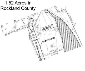 1.52 Acres in Rockland County