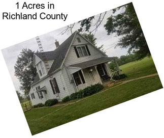 1 Acres in Richland County
