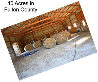 40 Acres in Fulton County