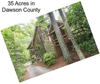 35 Acres in Dawson County