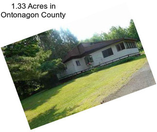 1.33 Acres in Ontonagon County