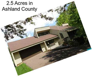 2.5 Acres in Ashland County