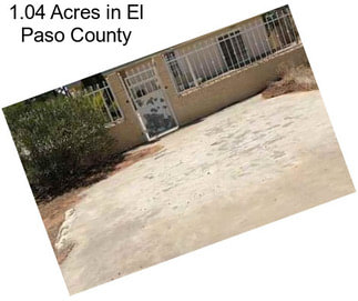 1.04 Acres in El Paso County