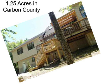 1.25 Acres in Carbon County