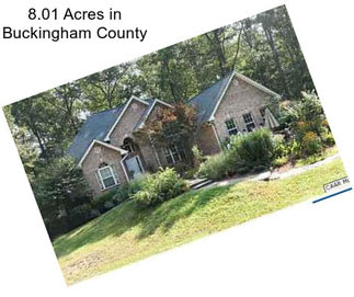 8.01 Acres in Buckingham County