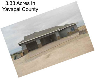 3.33 Acres in Yavapai County