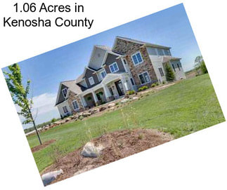 1.06 Acres in Kenosha County