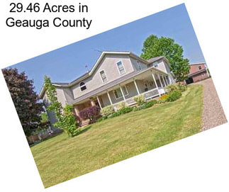 29.46 Acres in Geauga County