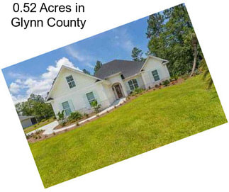 0.52 Acres in Glynn County