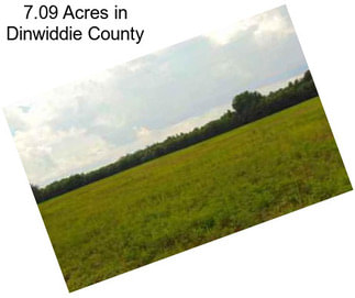 7.09 Acres in Dinwiddie County