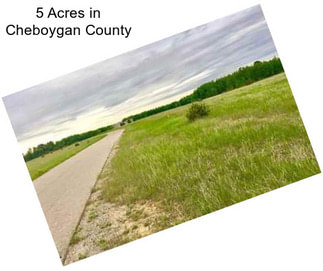 5 Acres in Cheboygan County