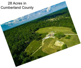 28 Acres in Cumberland County