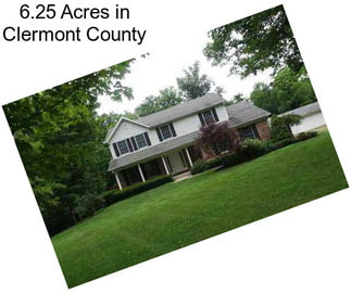 6.25 Acres in Clermont County
