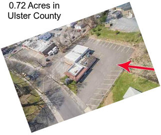 0.72 Acres in Ulster County