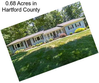 0.68 Acres in Hartford County