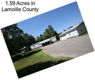 1.59 Acres in Lamoille County