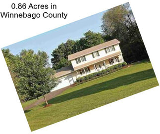 0.86 Acres in Winnebago County