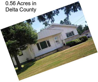 0.56 Acres in Delta County