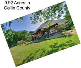 9.92 Acres in Collin County