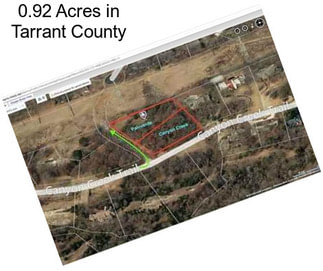 0.92 Acres in Tarrant County