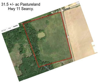 31.5 +/- ac Pastureland Hwy 11 Searcy.