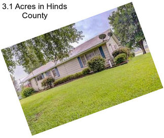3.1 Acres in Hinds County