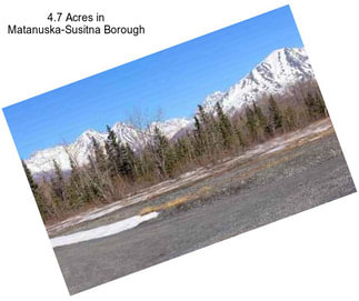 4.7 Acres in Matanuska-Susitna Borough