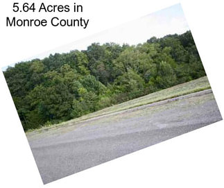 5.64 Acres in Monroe County