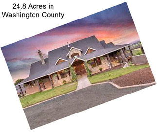 24.8 Acres in Washington County