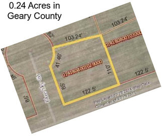 0.24 Acres in Geary County