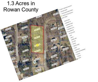 1.3 Acres in Rowan County