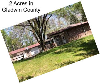 2 Acres in Gladwin County
