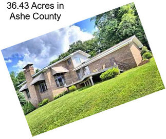 36.43 Acres in Ashe County
