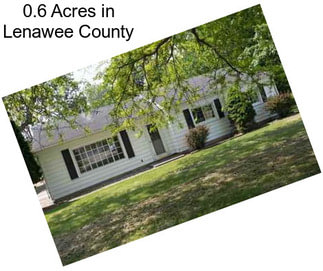 0.6 Acres in Lenawee County