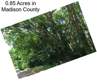 0.85 Acres in Madison County